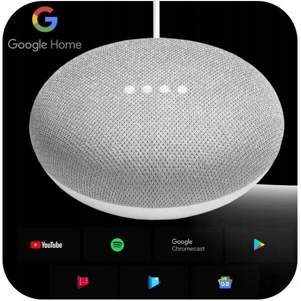 INTELIGENTNY GŁOŚNIK GOOGLE HOME MINI WIFI BT