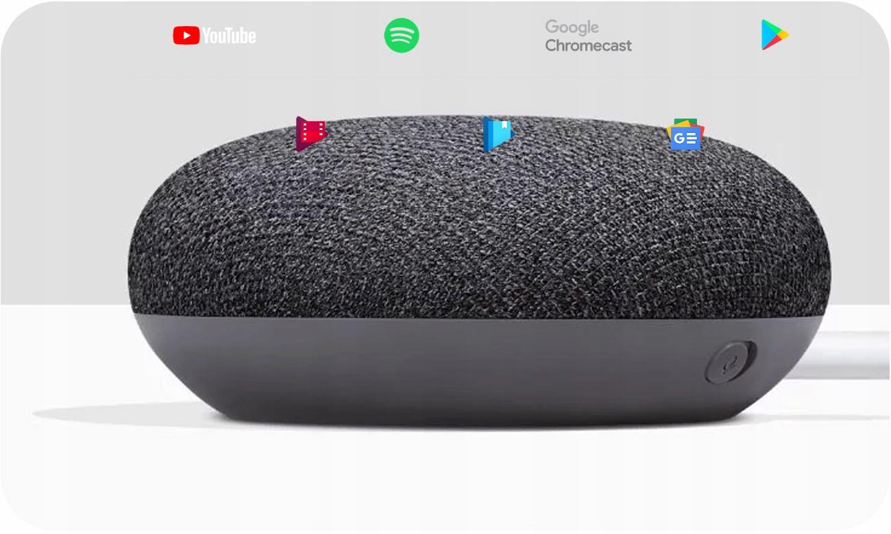 INTELIGENTNY GŁOŚNIK GOOGLE HOME MINI WIFI BT