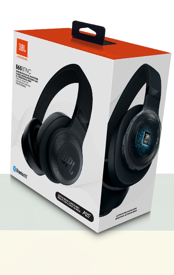 SŁUCHAWKI NAUSZNE JBL HARMAN E65BTNC BLUETOOTH ANC