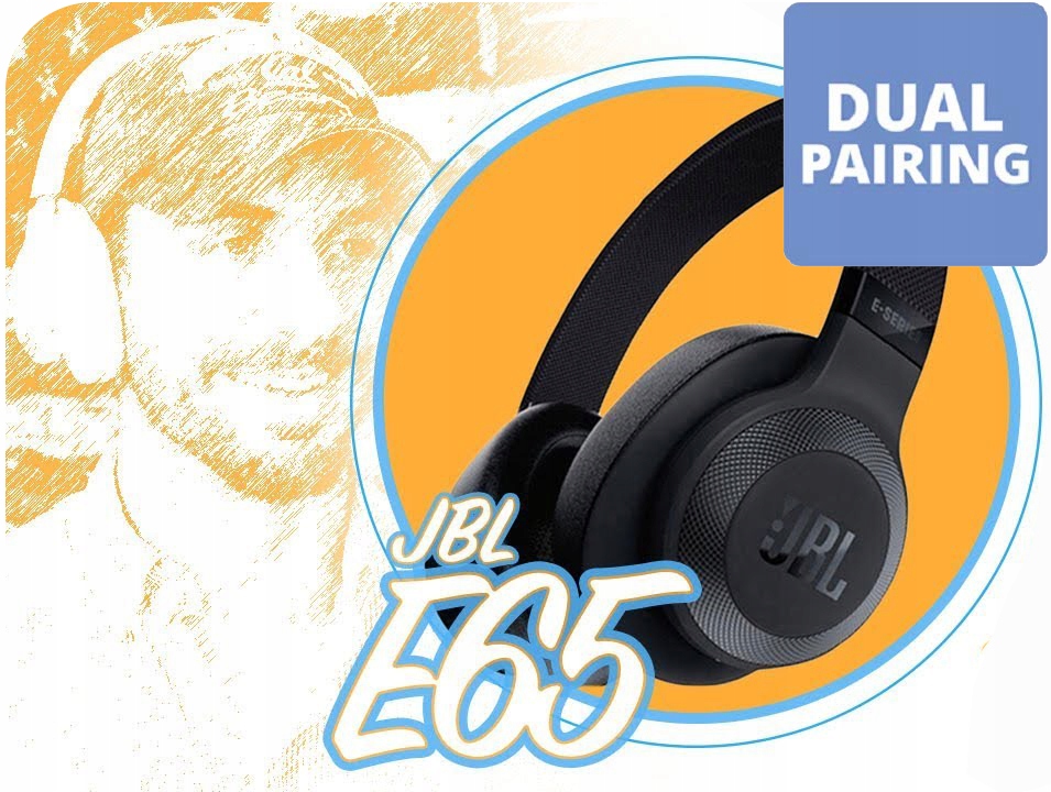 SŁUCHAWKI NAUSZNE JBL HARMAN E65BTNC BLUETOOTH ANC