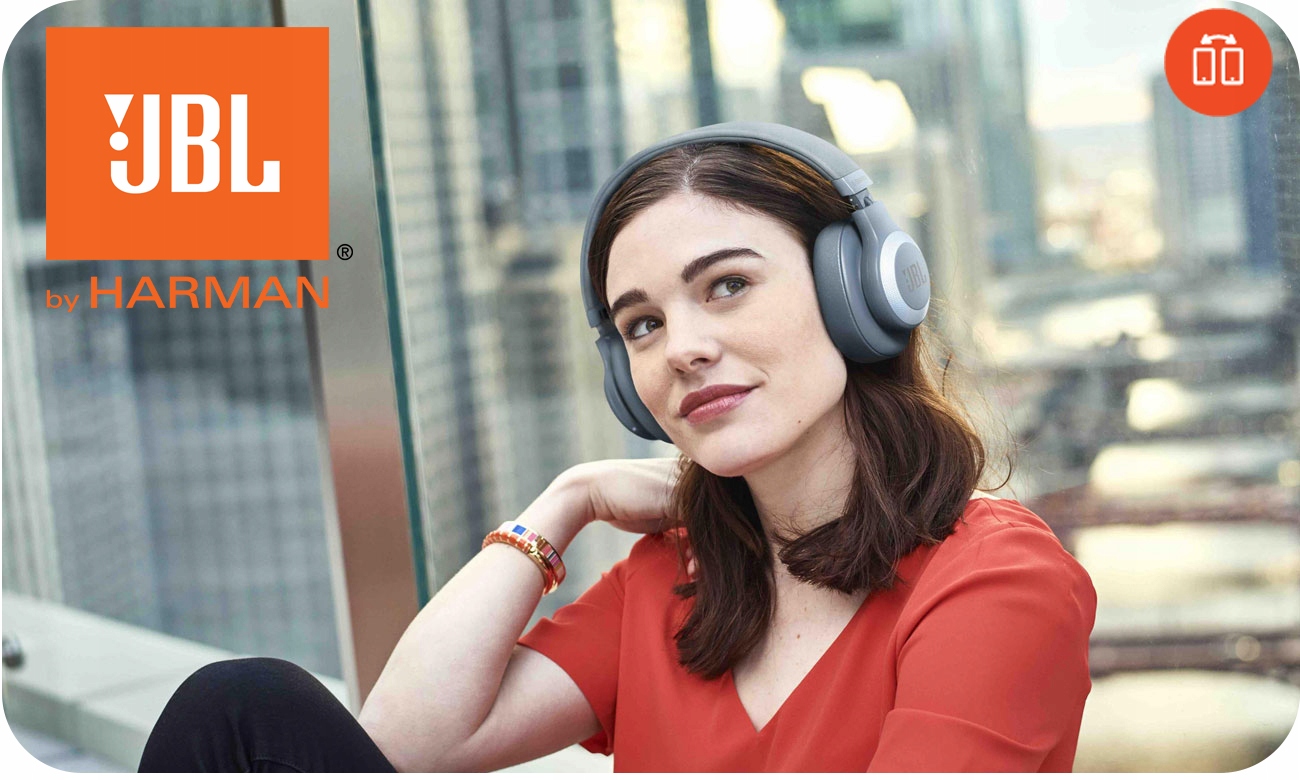 SŁUCHAWKI NAUSZNE JBL HARMAN E65BTNC BLUETOOTH ANC