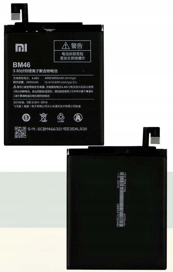 ORYGINALNA BATERIA XIAOMI REDMI NOTE 3 BM46