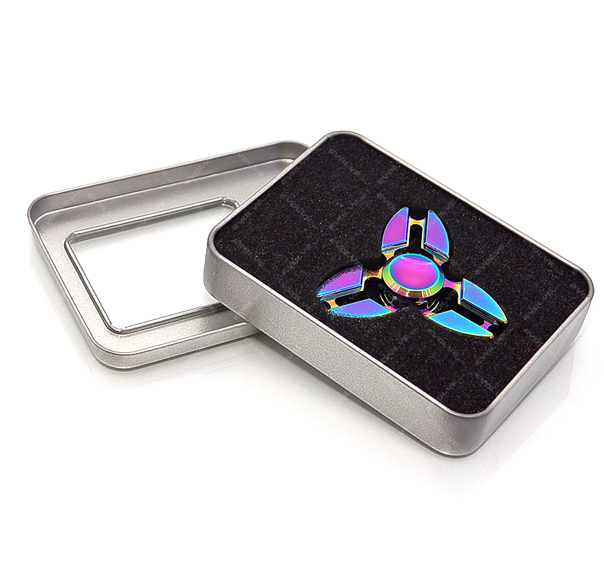 CRAB RAINBOW HAND FIDGET SPINNER METAL