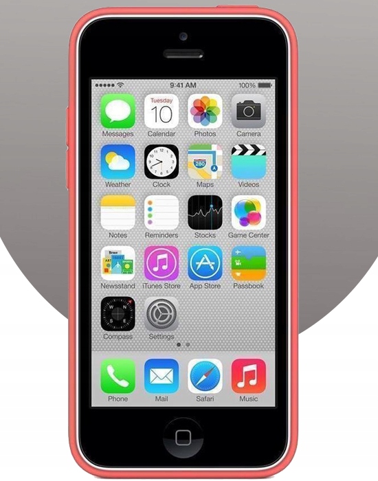 ORYGINALNE ETUI SILICONE CASE APPLE iPHONE 5C