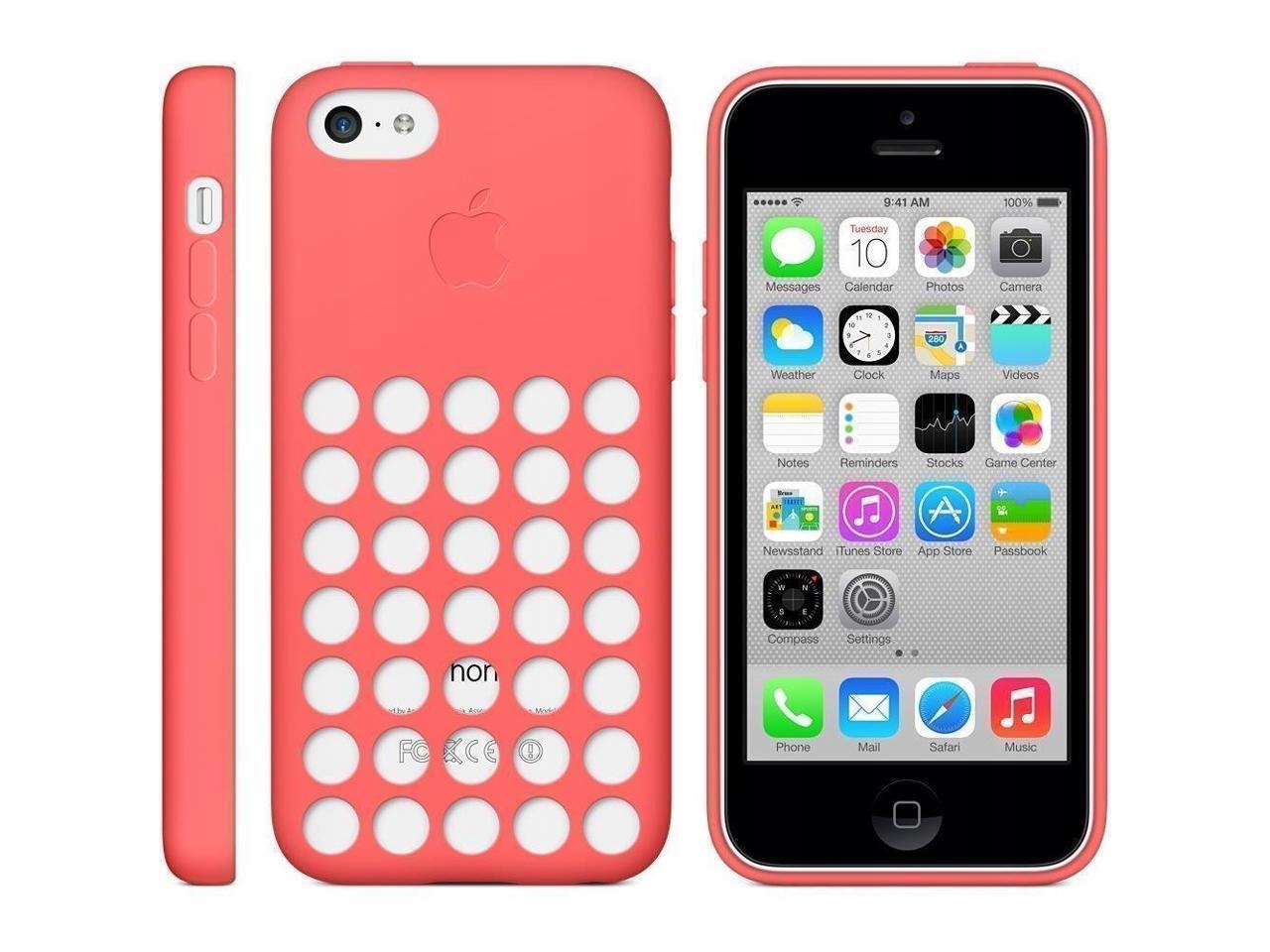 ORYGINALNE ETUI SILICONE CASE APPLE iPHONE 5C