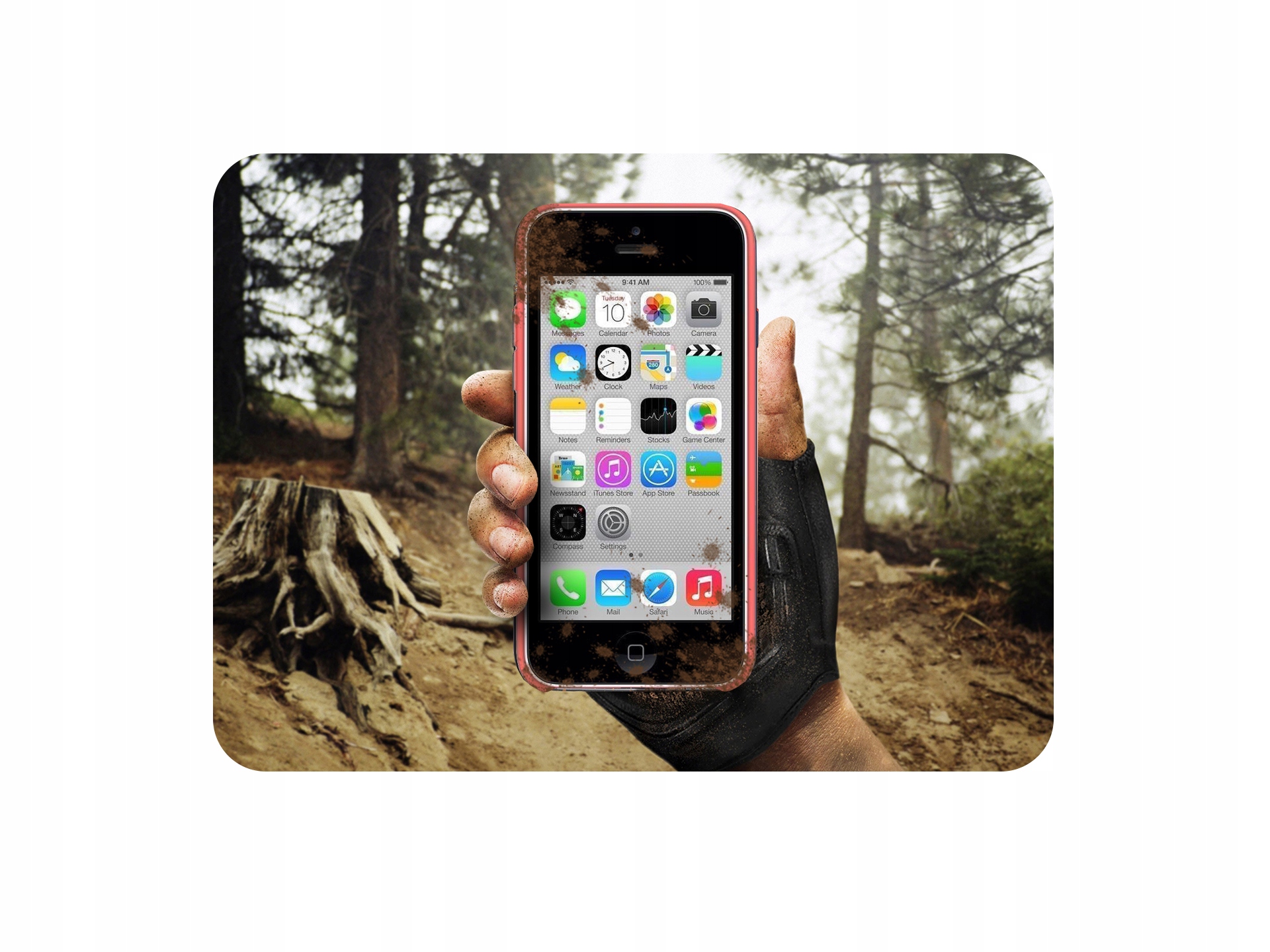ORYGINALNE ETUI SILICONE CASE APPLE iPHONE 5C