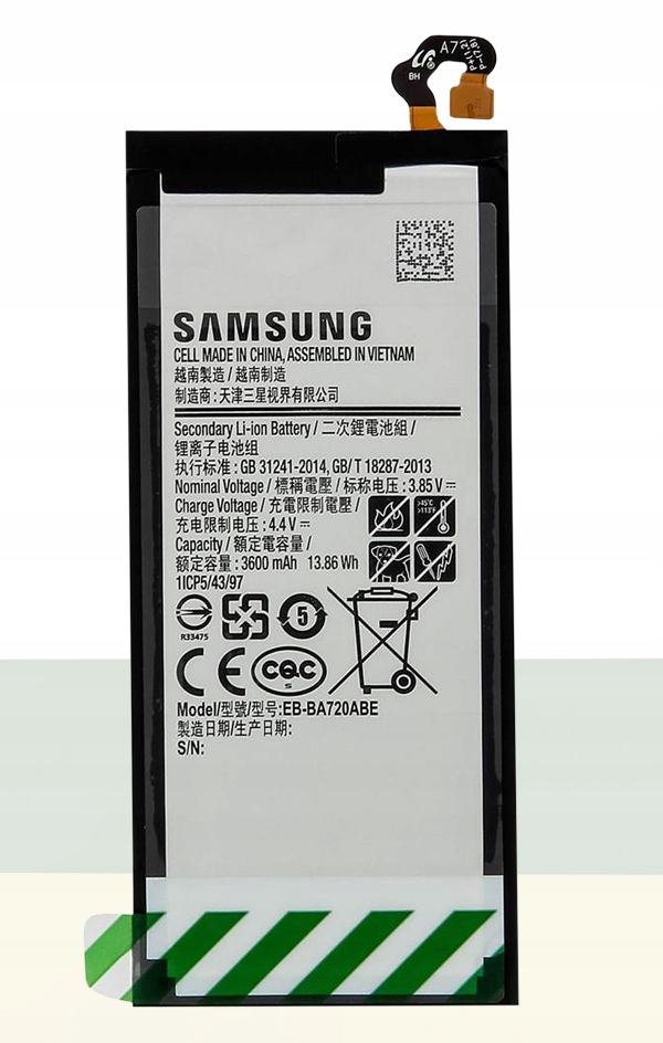 ORYGINALNA BATERIA EB-BA720ABE SAMSUNG GALAXY A7