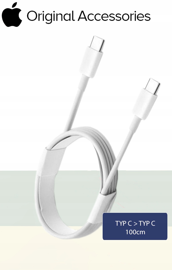 ORYGINALNY KABEL APPLE MUF72FE/A USB-C USB-C 1M