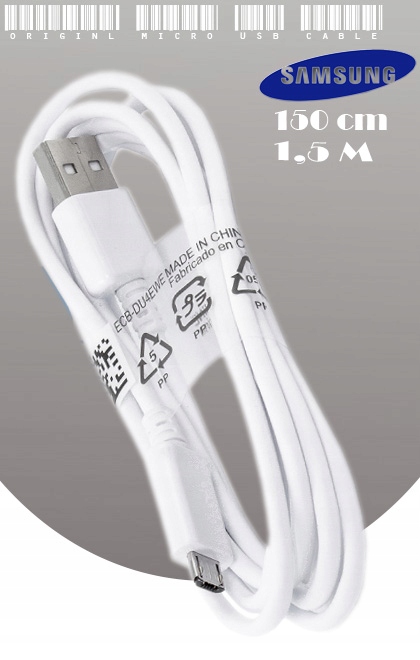 ORYGINALNY KABEL MICRO USB SAMSUNG ECB-DU4EWE 1.5M