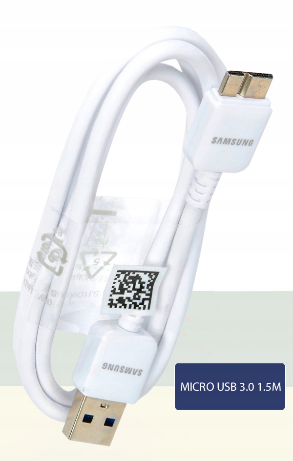 ORYGINALNY KABEL MICRO USB SAMSUNG S5 NOTE 3 1.5M