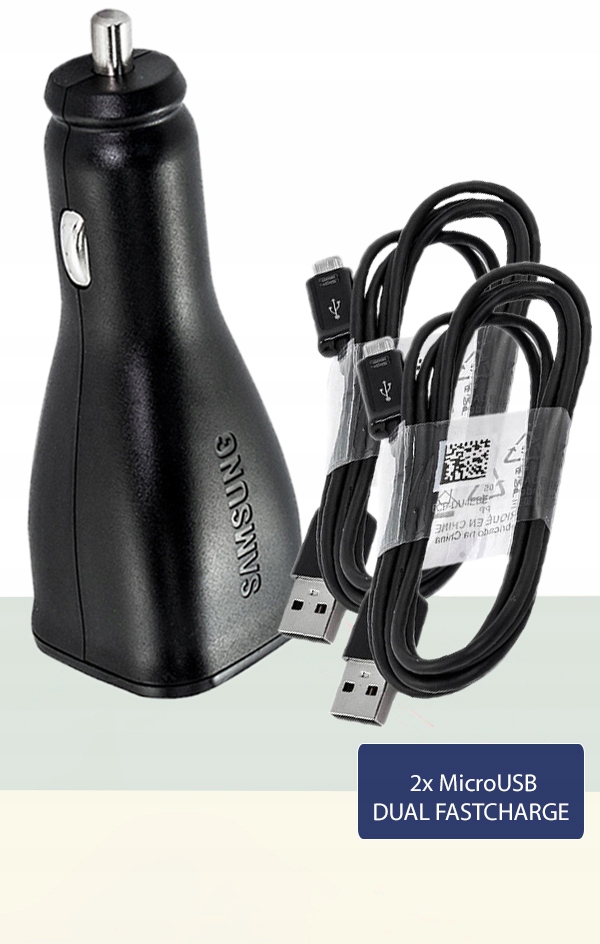 ORYGINALNA ŁADOWARKA SAMSUNG DUAL FAST x2 MICRO