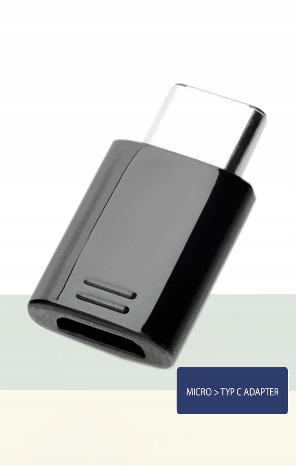 PRZEJŚCIÓWKA SAMSUNG MICRO USB DO USB TYP C
