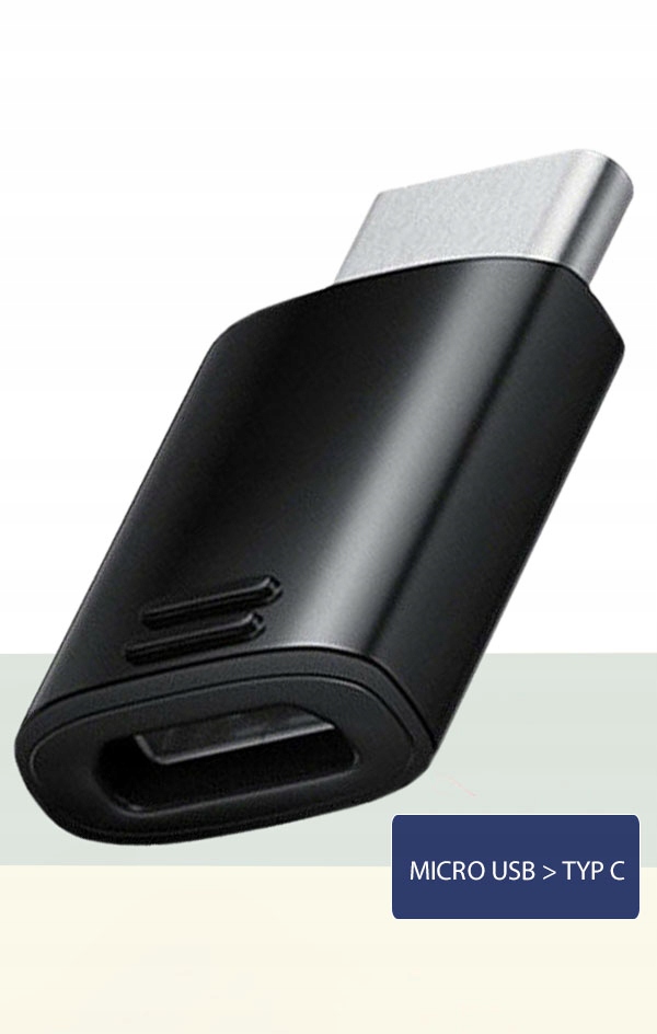 PRZEJŚCIÓWKA SAMSUNG MICRO USB NA USB TYP C