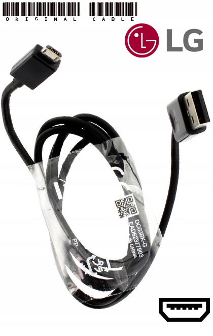 ORYGINALNMY KABEL MICRO USB LG EAD62377903 1M