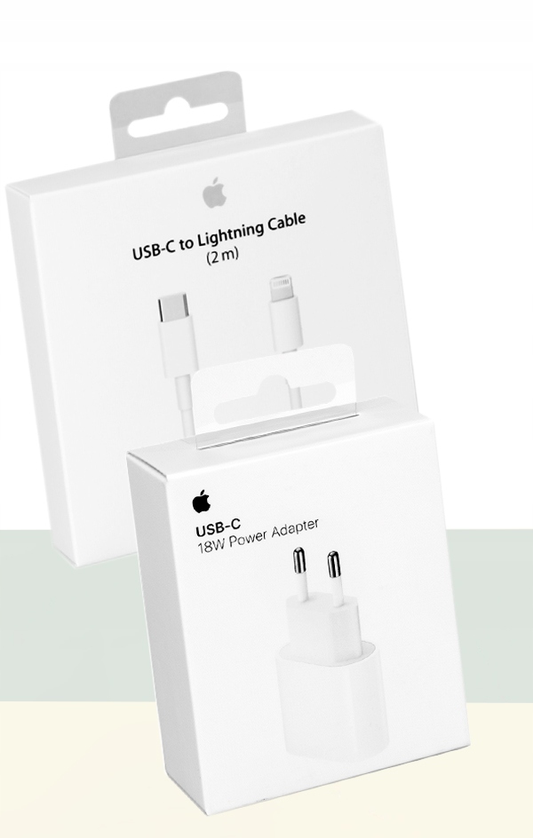 ORYGINALNA ŁADOWARKA APPLE USB-C DO LIGHTNING 18W
