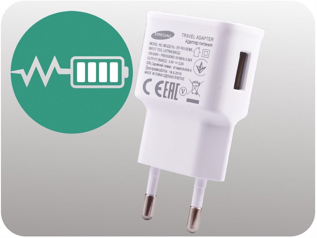 ORYGINALNA ŁADOWARKA USB SAMSUNG EP-TA10EWE 2A
