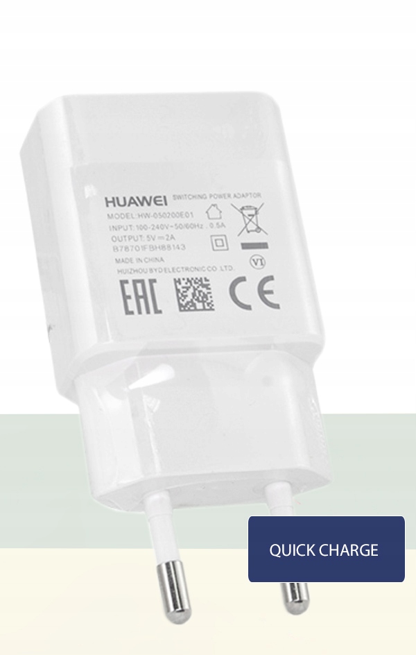 ORYGINALNA ŁADOWARKA HUAWEI USB QUICK CHARGE 2A