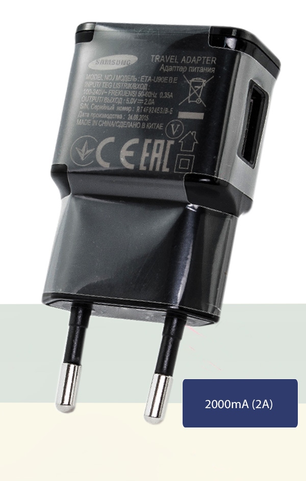 ORYGINALNA ŁADOWARKA USB SAMSUNG ETA-U90EBE 2A