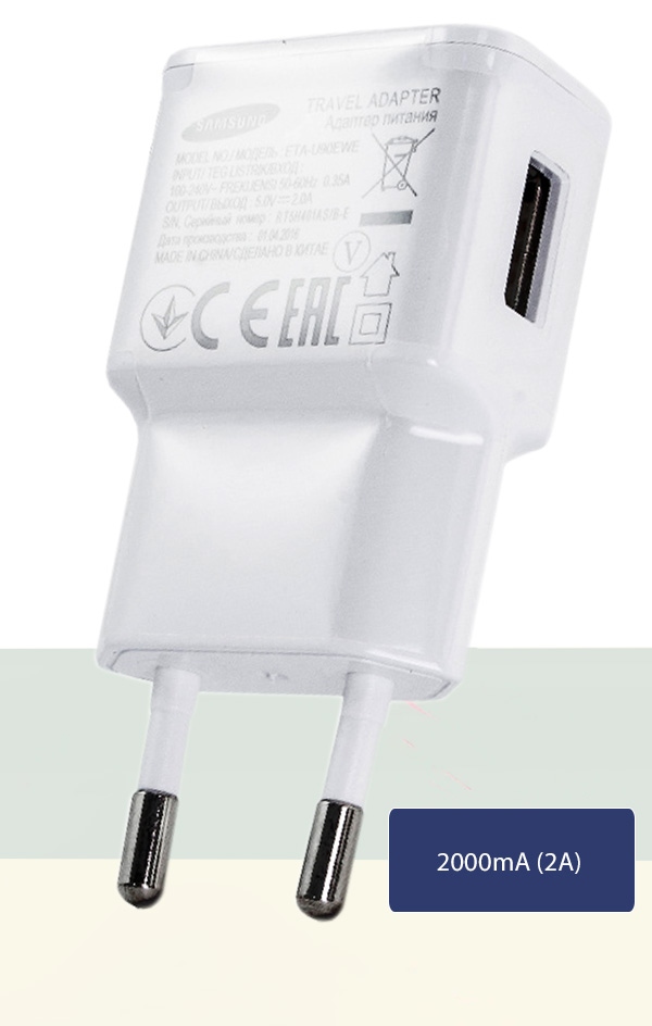 ORYGINALNA ŁADOWARKA USB SAMSUNG ETA-U90EWE 2A