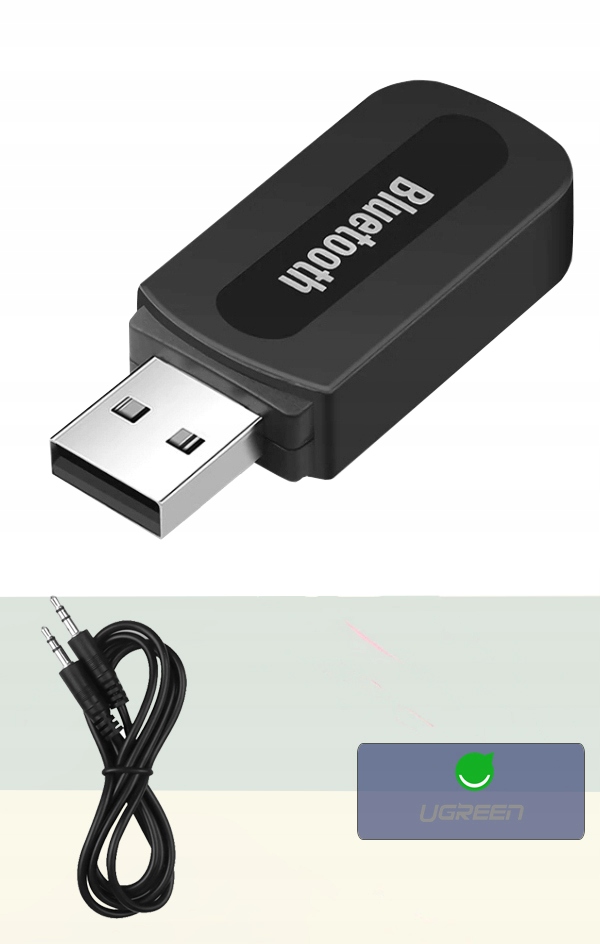 ADAPTER TRANSMITER BLUETOOTH ODBIORNIK AUX USB