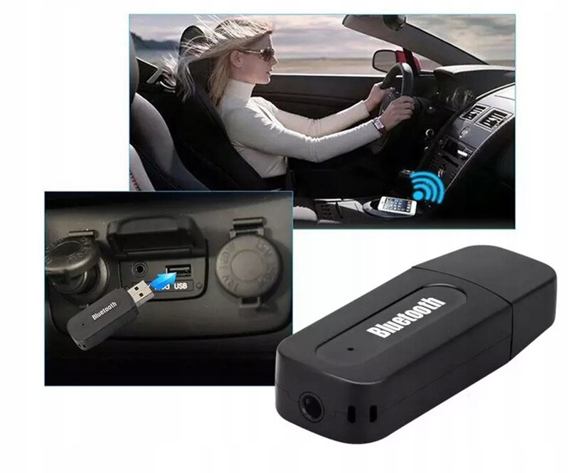 ADAPTER TRANSMITER BLUETOOTH ODBIORNIK AUX USB