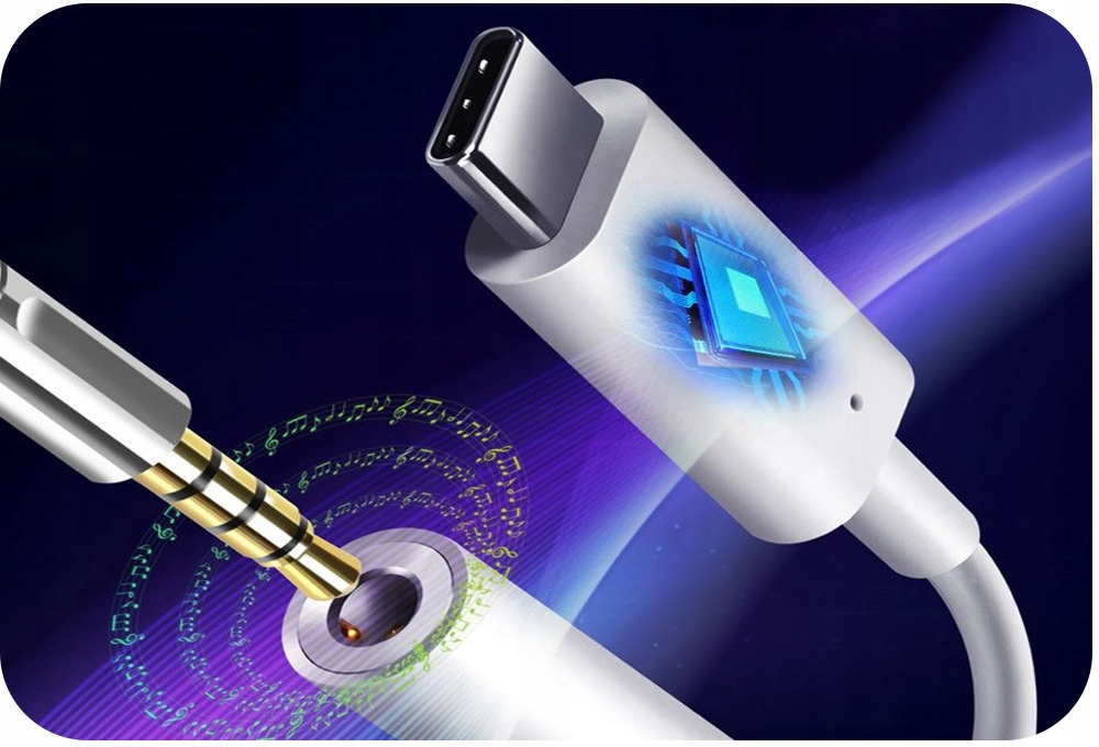 AUDIO ADAPTER SAMSUNG MINIJACK 3.5 mm do USB TYP C