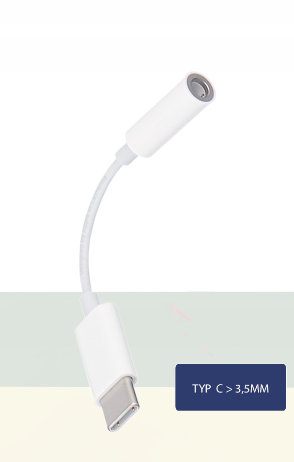 ADAPTER USB APPLE MU7E2ZM TYPE C DO MINIJACK 3,5MM