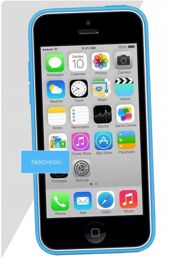 APPLE ETUI MF035ZM iPhone 5C Silicone Case