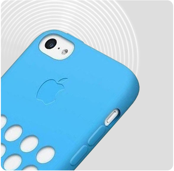 APPLE ETUI MF035ZM iPhone 5C Silicone Case