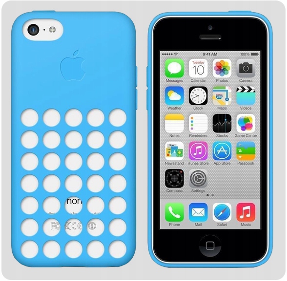 APPLE ETUI MF035ZM iPhone 5C Silicone Case