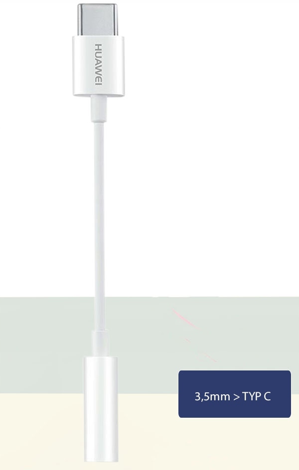 AUDIO ADAPTER HUAWEI CM20 MINIJACK do USB TYP C