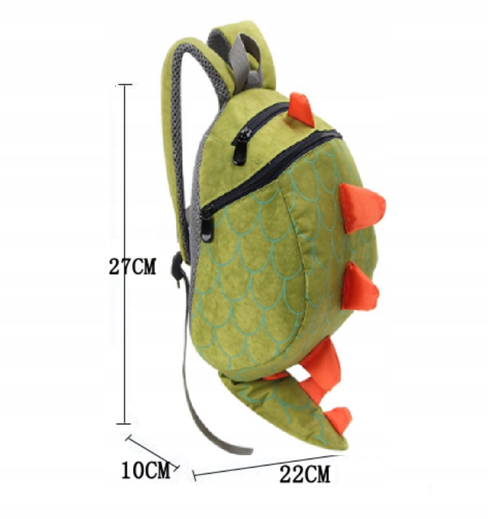 PLECAK dla CHŁOPCA dla PRZEDSZKOLAKA dinozaur z ogonkiem