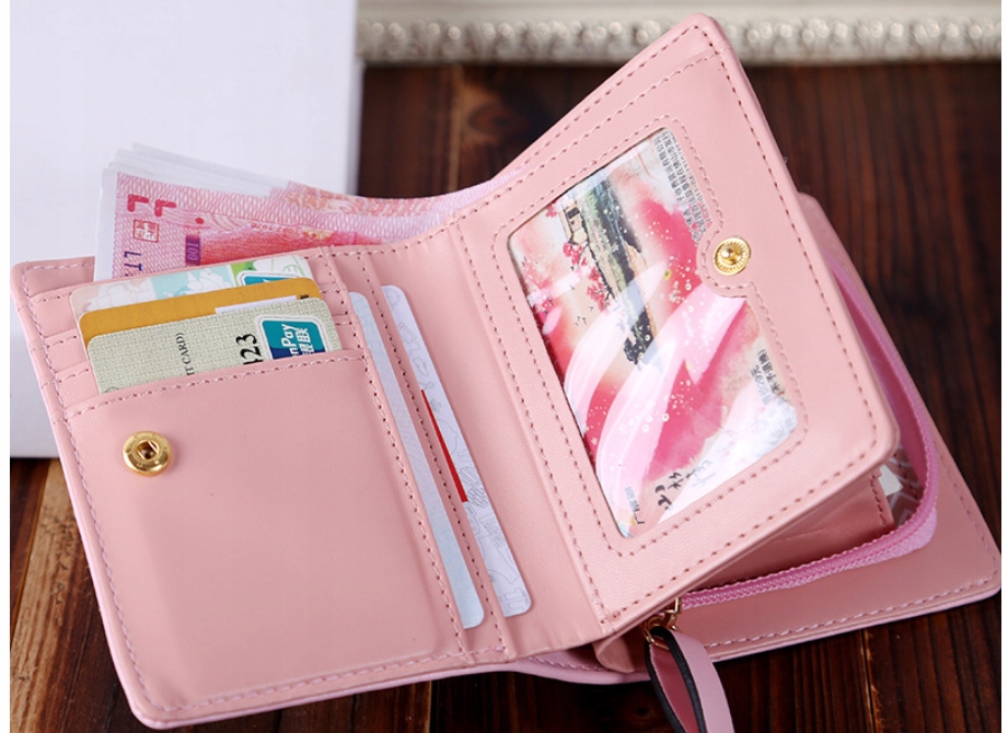 PORTFEL DAMSKI PORTMONETKA z kotkiem kotem Śliczny