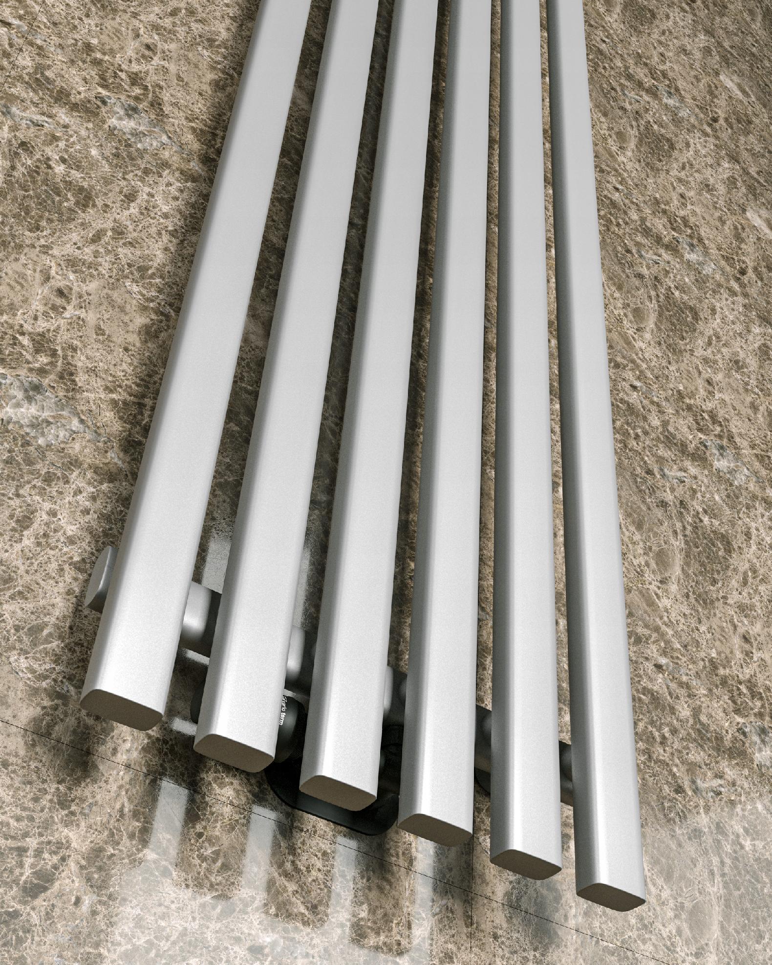 GRZEJNIK DEKORACYJNY MIKI 100/45 SREBRNY