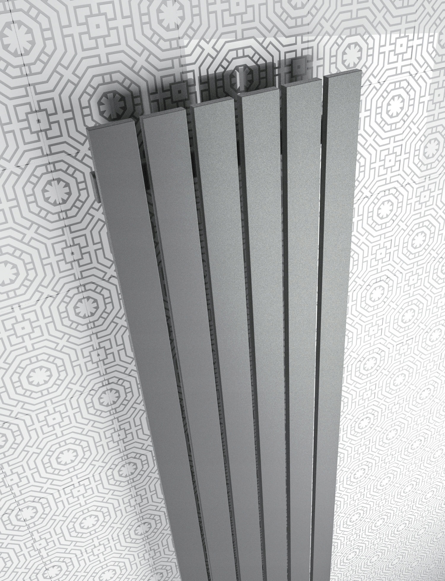 GRZEJNIK DEKORACYJNY PANELOWY 140 ANTRACYT