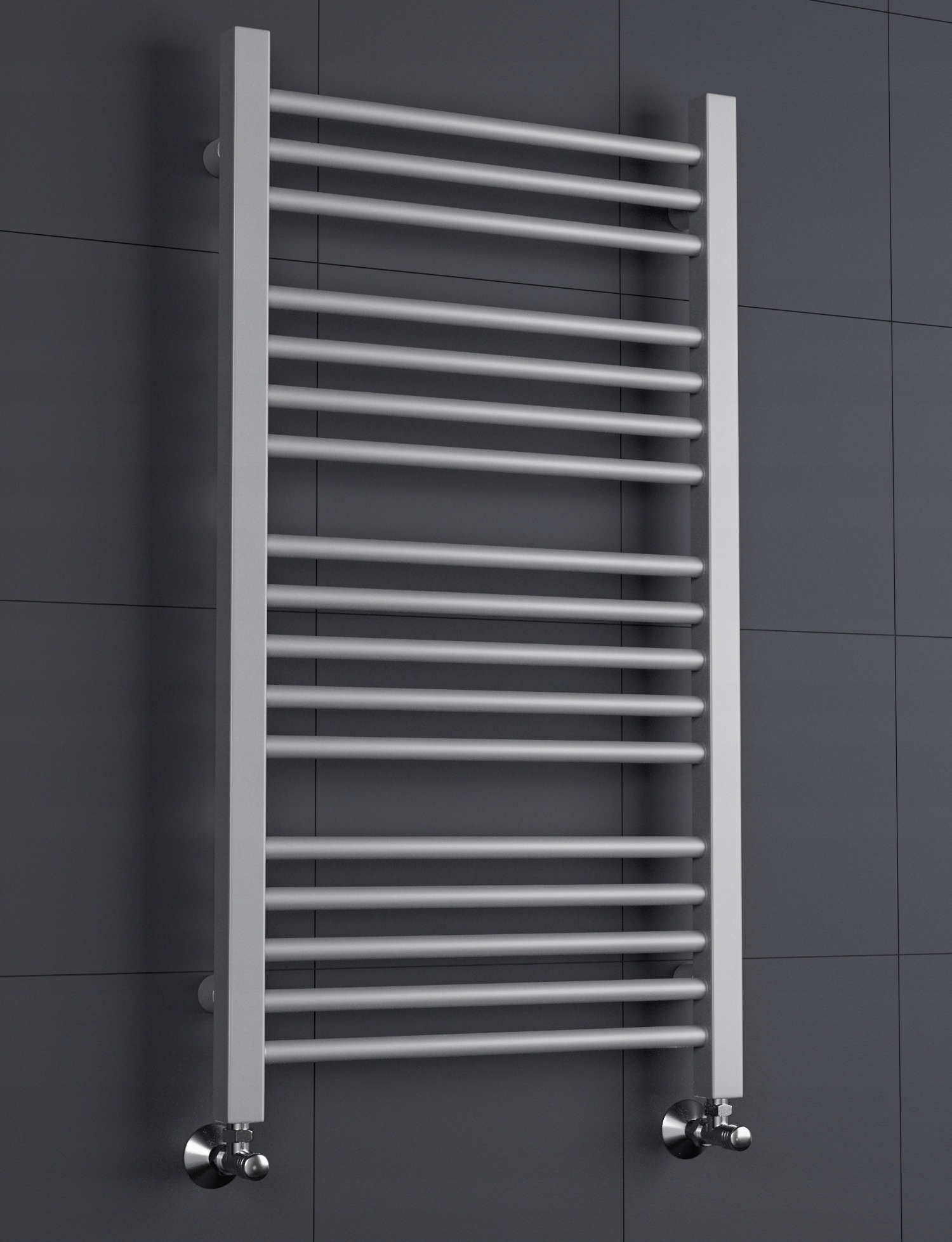 GRZEJNIK ŁAZIENKOWY -DRABINKA 940/450 SREBRNY