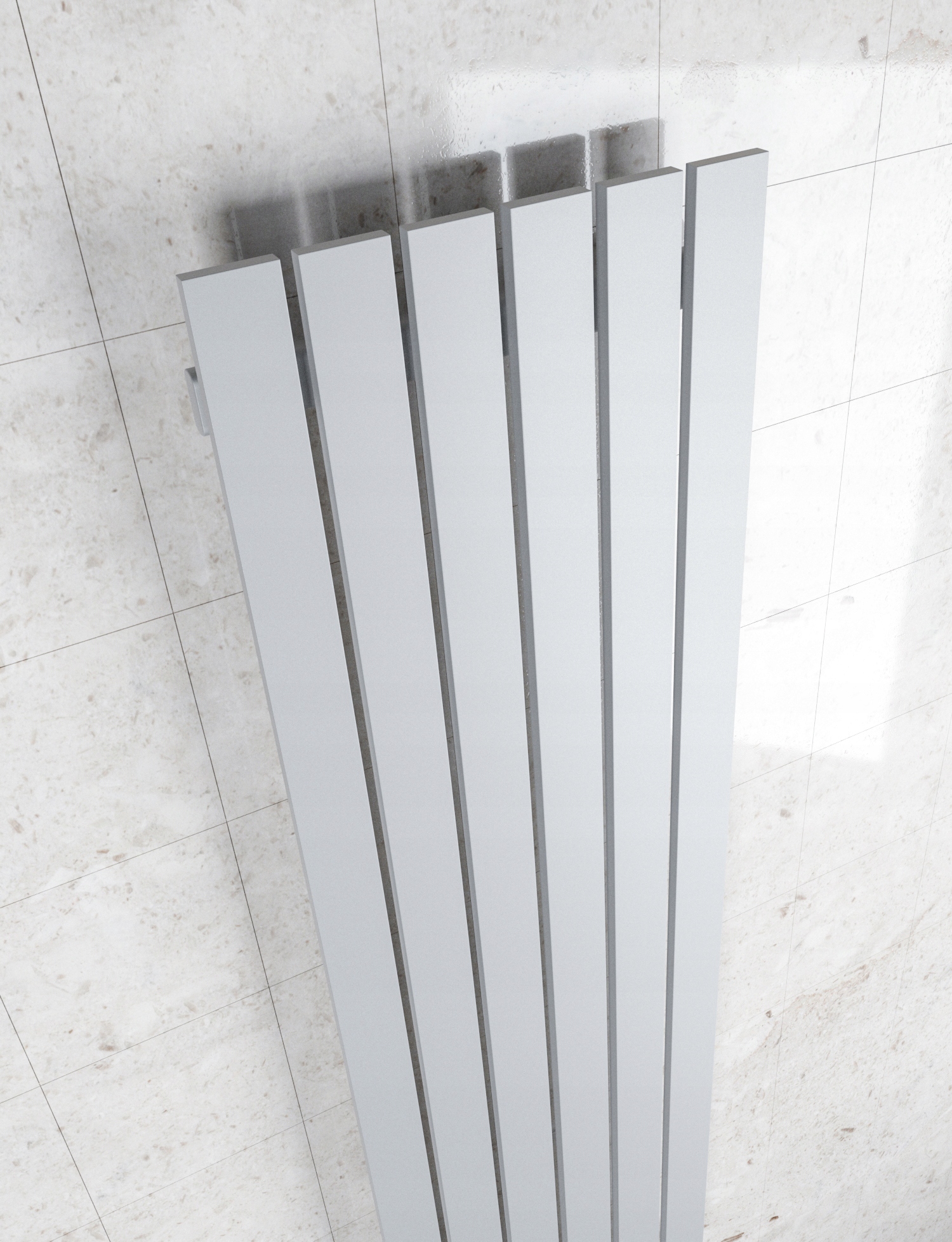 GRZEJNIK DEKORACYJNY PIONOWY-R 120/45 SZARY