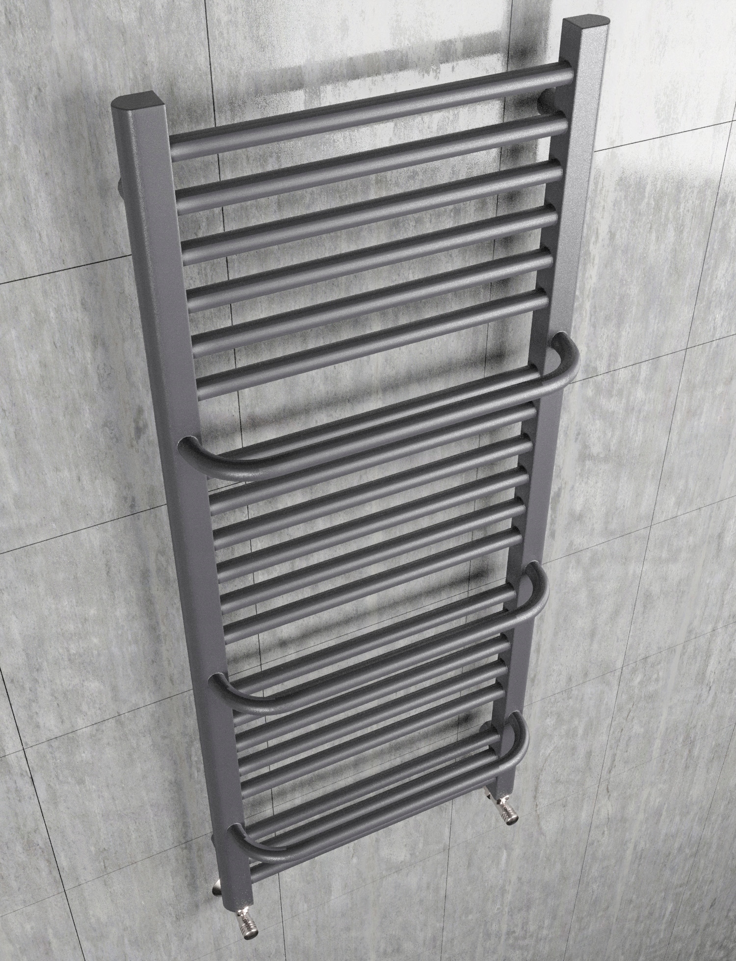 GRZEJNIK ŁAZIENKOWY -KATE 940/550 ANTRACYT