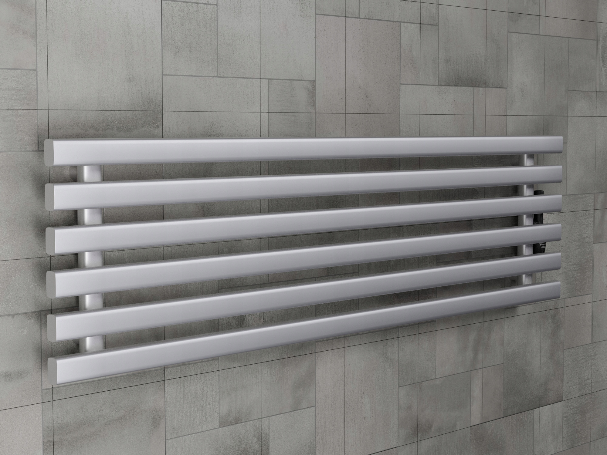 GRZEJNIK DEKORACYJNY MINI 45/180 SREBRNY