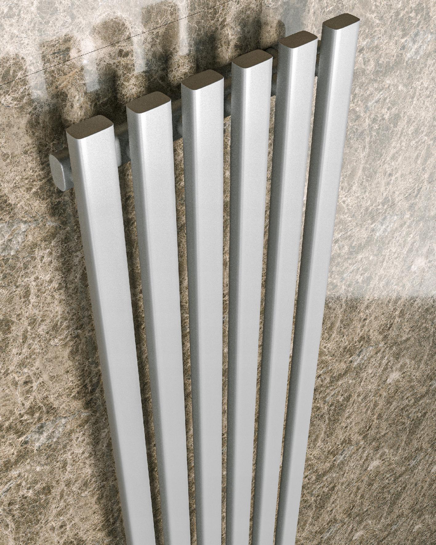 GRZEJNIK DEKORACYJNY MIKI 100/45 SREBRNY