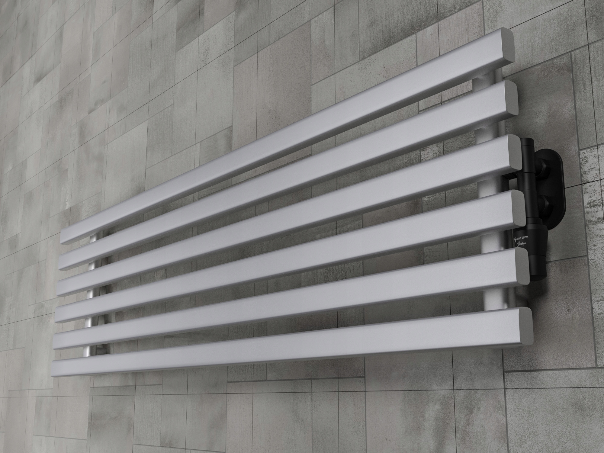 GRZEJNIK DEKORACYJNY MINI 45/180 SREBRNY