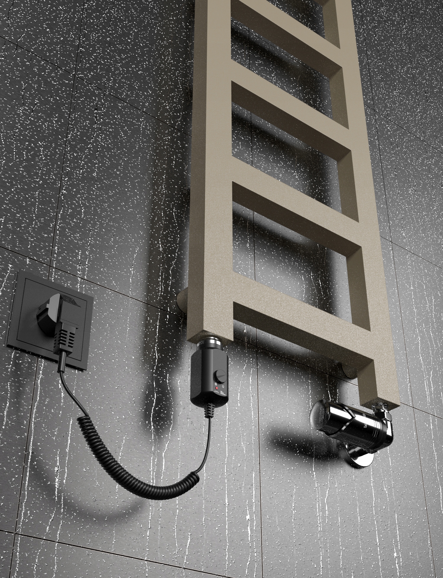 GRZEJNIK ELEKTRYCZNY e-LAD 1430/250 BEŻOWY