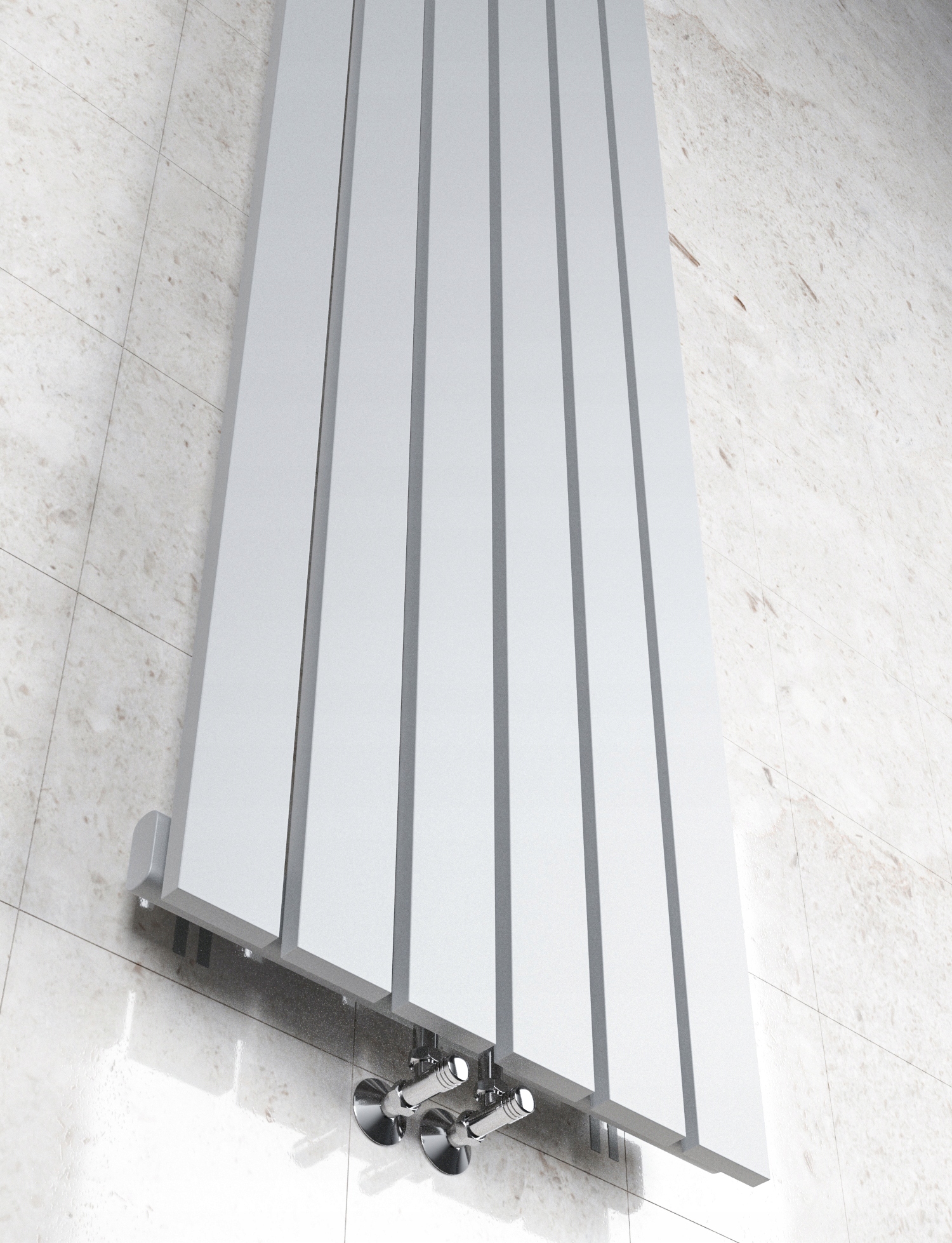 GRZEJNIK DEKORACYJNY PANELOWY 100 SZARY STRUKTURA