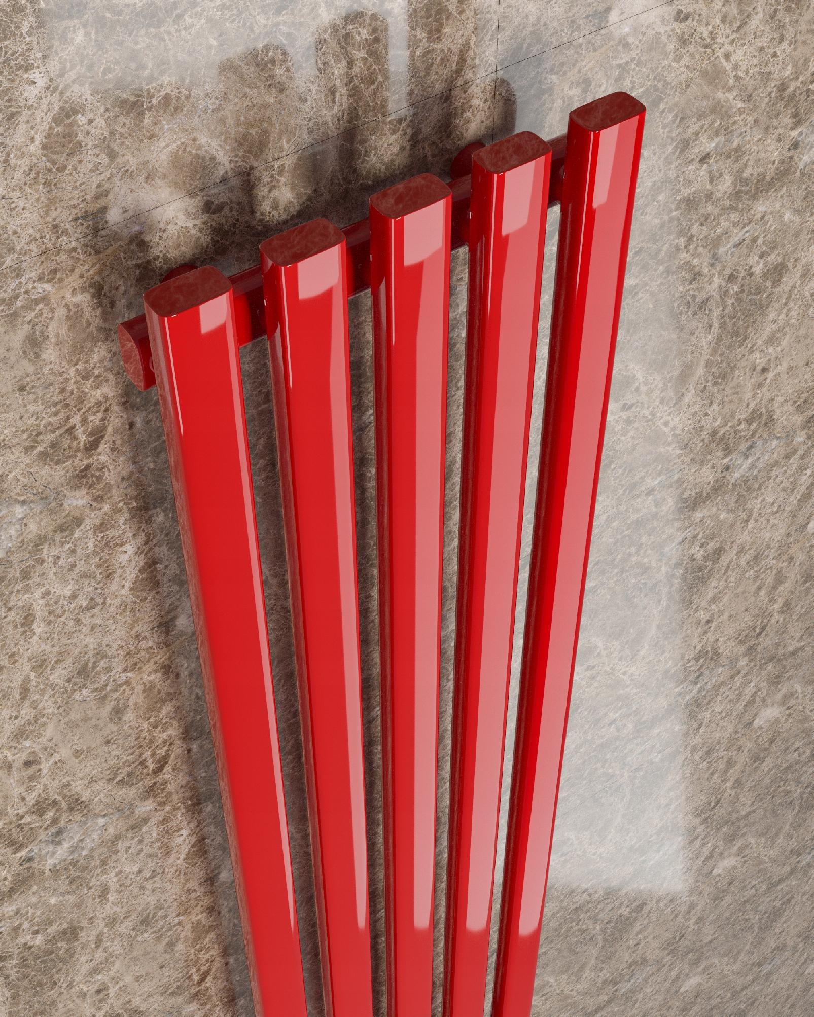 GRZEJNIK DEKORACYJNY MIKI 120/37 CZERWONY