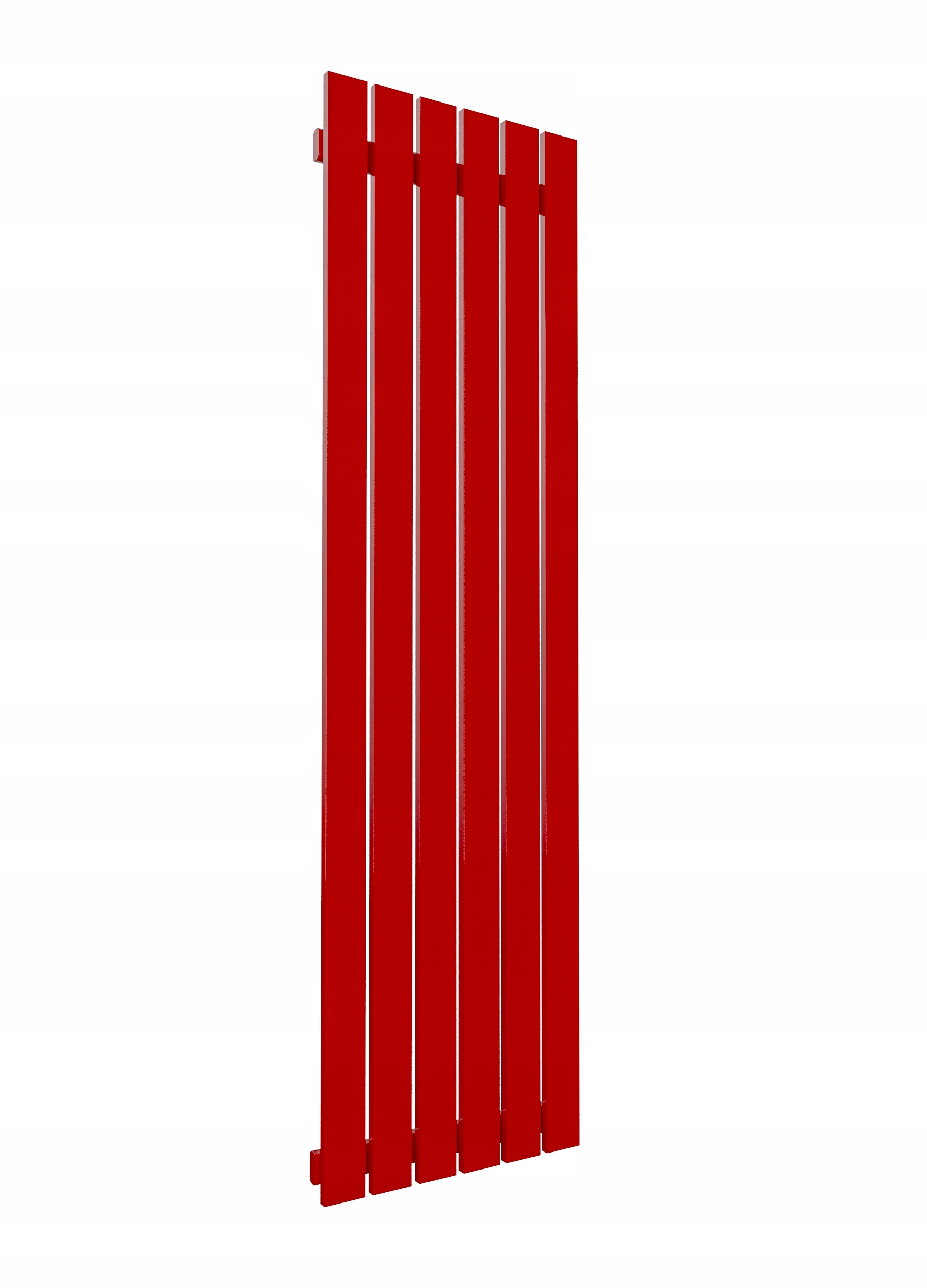 GRZEJNIK DEKORACYJNY PANELOWY 140 CZERWONY