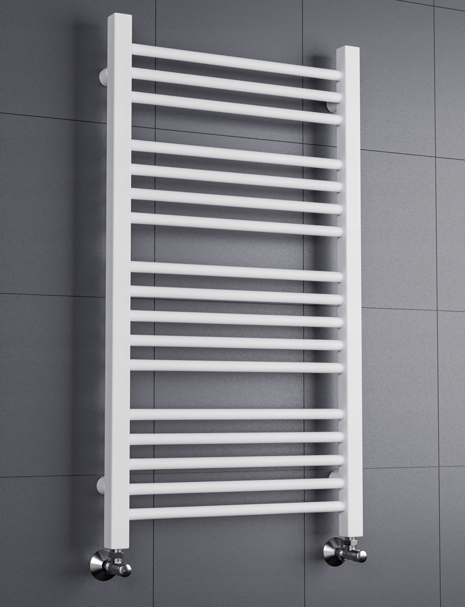 GRZEJNIK ŁAZIENKOWY -DRABINKA 1120/450 BIAŁY MAT