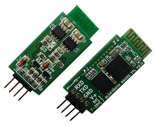Moduł Bluetooth RS232 TTL 4 pin 7-25V TTL 5V Bufor