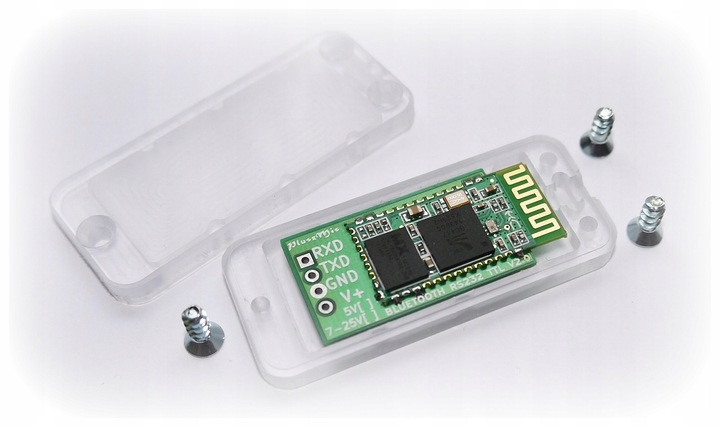 Moduł Bluetooth RS232 TTL 4 pin 7-25V TTL 5V Bufor