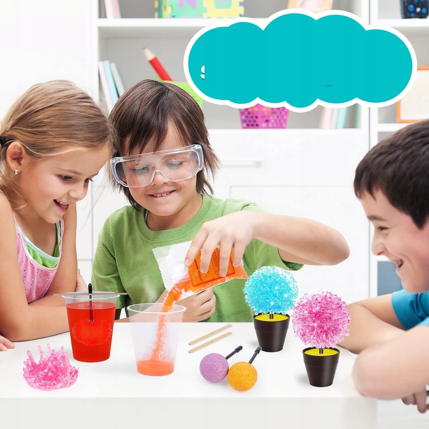 Hodowla Kryształów Kryształy Zabawki Edukacyjne