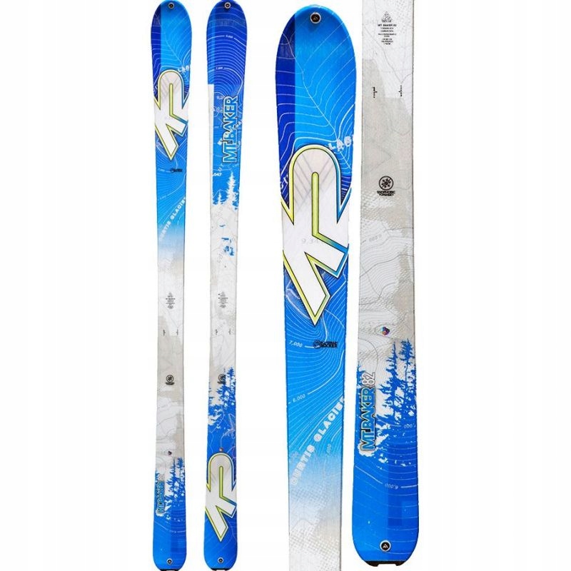 Narty Skiturowe K2 MT.BAKER 82 Dł. 174cm